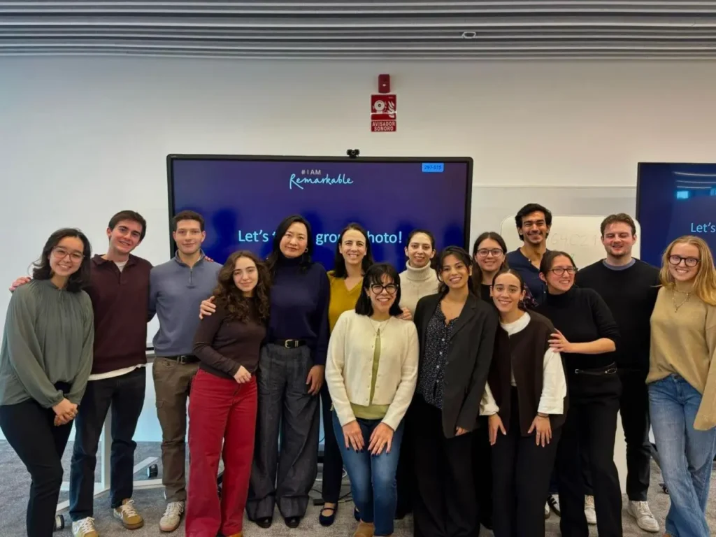 I Am Remarkable workshop on confidence and leadership development at Advantere